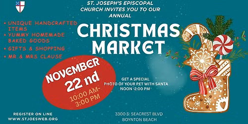 Annual Christmas Market at St. Joseph's Episcopal Church
