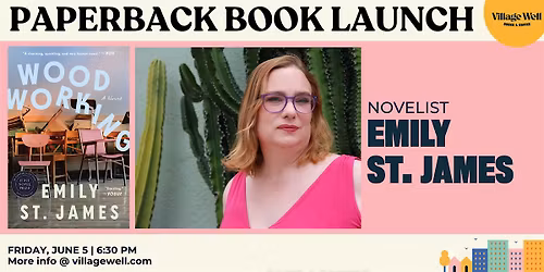 Paperback Book Launch: Woodworking by Emily St James