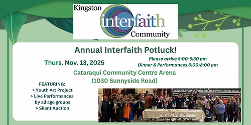 Kingston Interfaith Community Annual Potluck