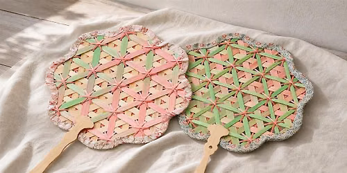 Make Your Own Summer Fan (Beginner-Friendly Workshop)