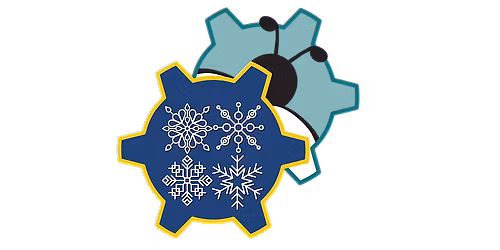 Laser cut snowflakes