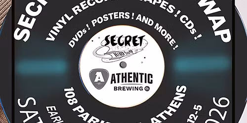 Secret Record Swap @ Athentic Brewing Company! 