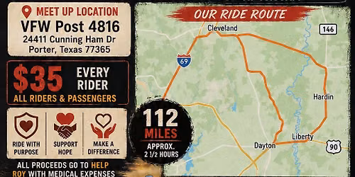 Rolling For Roy Benefit Ride