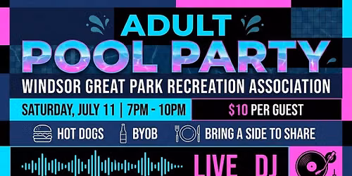 Adult Pool Party