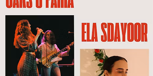 OAKS & FAHIA and ELA SDAYOOR live at BARE BOBU