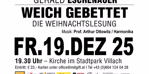 WEICH GEBETTET - Die Weihnachtslesung