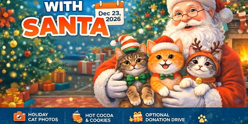 Cat Photos with Santa