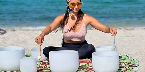 Saturday Sunset Yoga & Sound Healing @80th Lifeguard Stand 5\/30 SHARE
