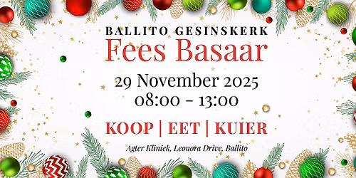 Fees Basaar\/Festive Bazaar