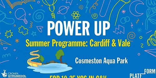 Power Up Summer: Cardiff & Vale - 1hr at Cosmeston Lake Aquapark
