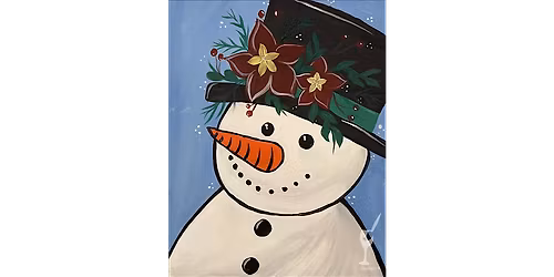 Carrot-Nosed Snowman Dance - Paint and Sip in Houston | Classpop!\u2122