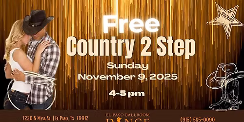 FREE Country 2 Step Class