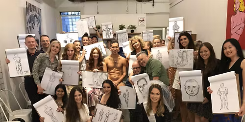 Male Model Life Drawing Class