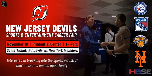 2025 New Jersey Devils Sports & Entertainment Career Fair