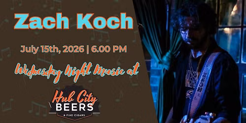 Zach Koch at Hub City Beers