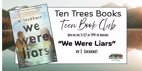 Friday Night Teen Book Club at Ten Trees Books in Natick