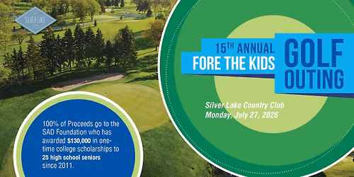 15th Annual FORE THE KIDS Golf Outing
