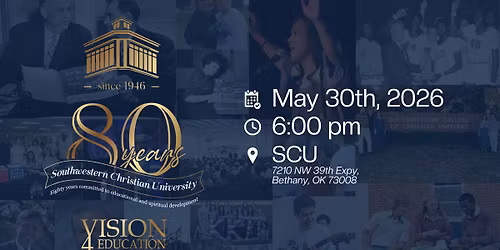Vision 4 Education: Celebrating 80 Years of SCU