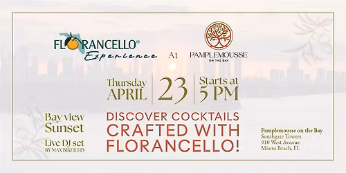 Florancello Experience at Pamplemousse on the Bay