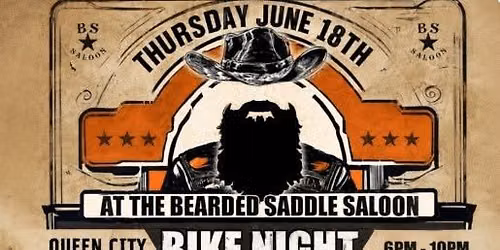 Bearded Saddle Bike Night