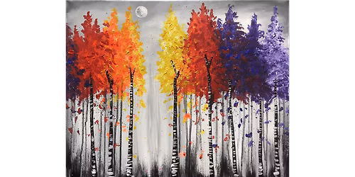 Vibrant Forest - Paint and Sip in Sacramento | Classpop!\u2122