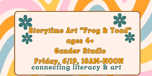 Storytime Art Fri., 6\/19 10am