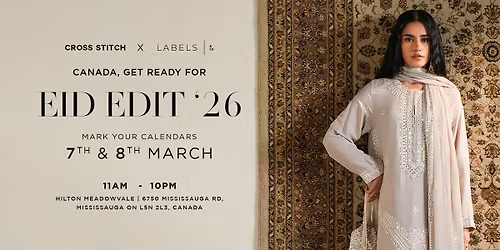 Cross Stitch x Labels & co - Canada Exhibition