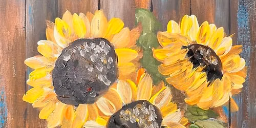  "Water Can & Sunflowers" In-Studio Paint Party!