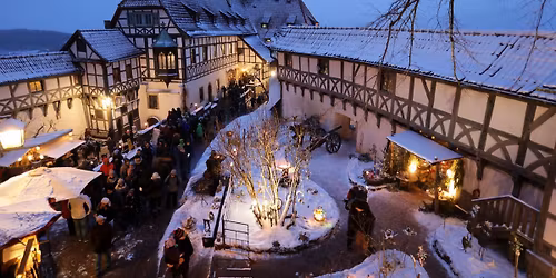 Historischer Weihnachtsmarkt auf der Wartburg