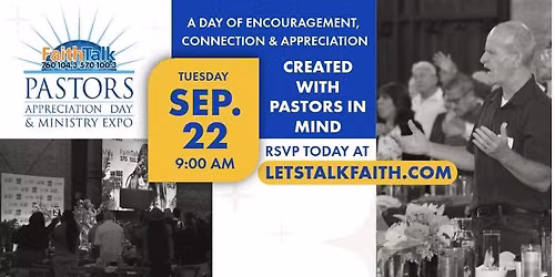 23rd Annual FaithTalk Pastors Appreciation Luncheon