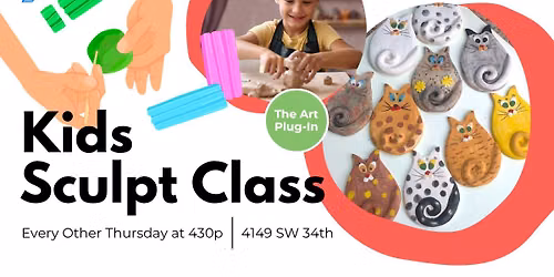 Kids Sculpt Class - Cats