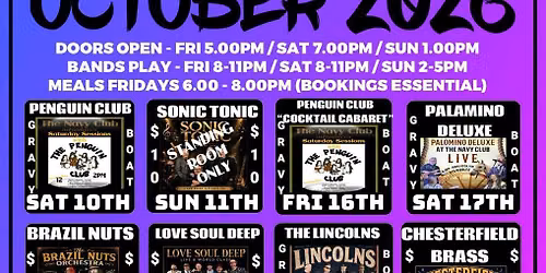 Naval Club Gravy Boat Sessions