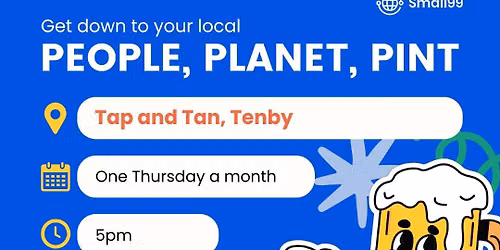 Tenby People Planet Pint