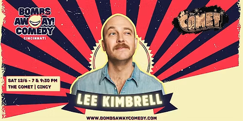 Comedy At The Comet | LEE KIMBRELL