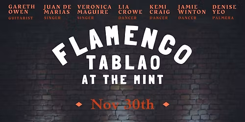 Flamenco Tablao - November 30, 2025