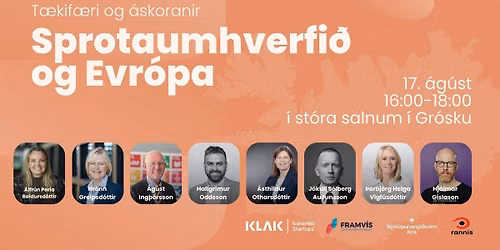 Sprotaumhverfi\u00f0 og Evr\u00f3pa: T\u00e6kif\u00e6ri og \u00e1skoranir