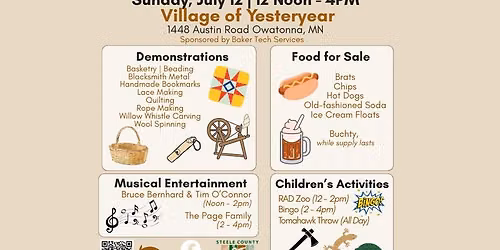 Steele County Historical Society Extravaganza