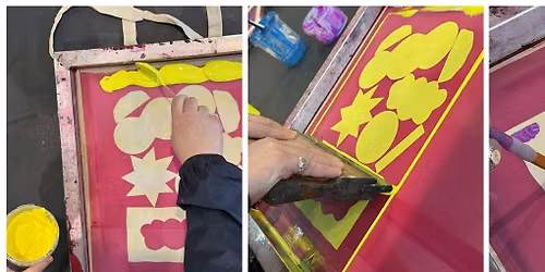 Intro to screenprinting onto textiles, with Freya Dorgan