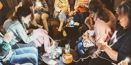 Wollbefinden Open Air - Viertes Kollektivstricken. Musik von 2damenohnenamen