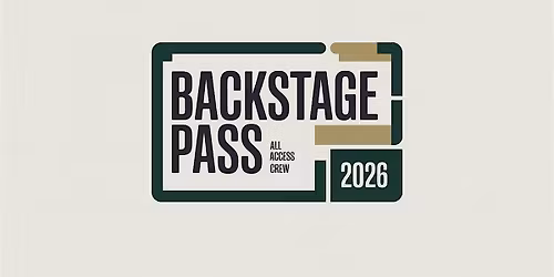 Backstage Pass 2026