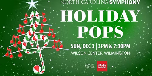 NC Symphony Holiday Pops at Paramount Theatre Goldsboro