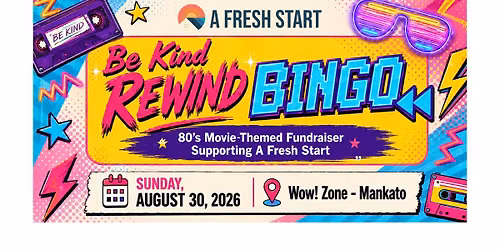 A Fresh Start's Be Kind,Rewind Bingo 