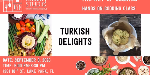 Turkish Delights Cooking Class