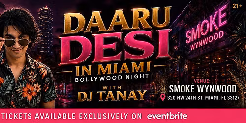 Daaru Desi In Miami Bollywood Night