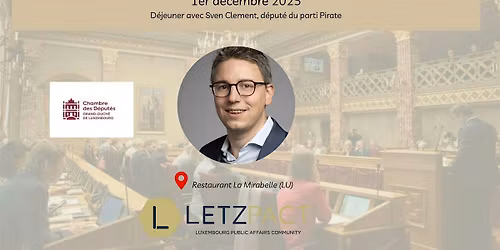 D\u00e9jeuner avec Sven Clement