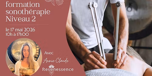 Formation sonoth\u00e9rapie niveau 2