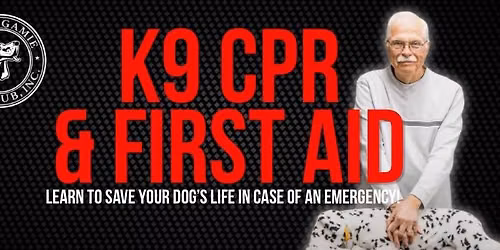 Canine First Aid & CPR class