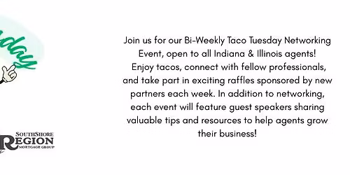 Taco Tuesday | Vendor Night & Networking Extravaganza!! | All Agents Welcome!
