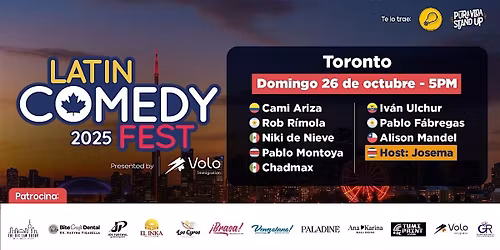 Latin Comedy Fest 2025 | Toronto | D\u00eda 3