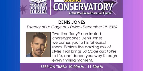 The Broadway Collective Series: Denis Jones